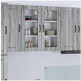 vidaXL Küchenschrank 80 x 31 x 80 cm Grau
