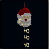 Fééric Lights and Christmas Weihnachtsmann mit Schild 24 LED bunt