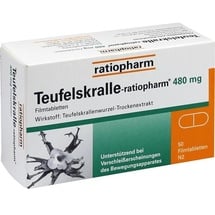 Ratiopharm Teufelskralle-ratiopharm Filmtabletten 50 St