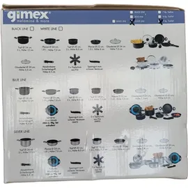 gimex Silver Topf-Set 6-tlg.