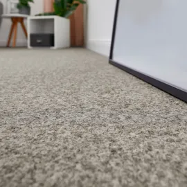 Andiamo Teppichboden ANDIAMO "Invita, Nadelvlies, Gesamthöhe 5 mm, Luxusklasse LC1", beige (sand), B:200cm L:300cm, Kunstfaser, Teppiche, melierte Optik, Breite 200 cm oder 400 cm, robust & strapazierfähig