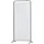Angel Living Paravent 1 Teilig 81 x 180 cm Stoff Raumteiler Trennwand Balkon Sichtschutz Stellwand Natürlich - Weiß