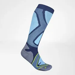 BAUERFEIND Herren Ski Performance Compression, BLAU, 44-46