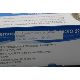 Geemarc AmpliDECT COMBI-PHOTO 295 Analoges/DECT-Telefon Anrufer-Identifikation Weiß