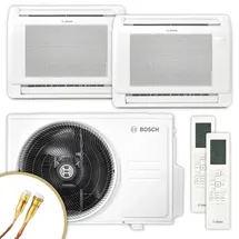 Bosch Climate CL5000M 79/3 E inkl. 2 Truhen-Consolen 2 x 3,5 kW Quick-Connect