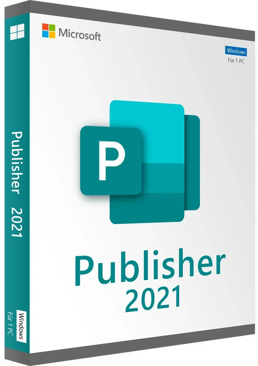 Microsoft Publisher 2021 - Sofortdownload + Produktschlüssel