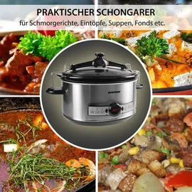 Syntrox Slow Chef SC-650DB-3 Schongarer