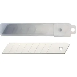 varivendo Ersatz Abbrechklingen 100 Stück 18mm Cutterklingen für Cuttermesser Universalmesser Teppichmesser Bastelmesser Handwerk Büro Werkzeug