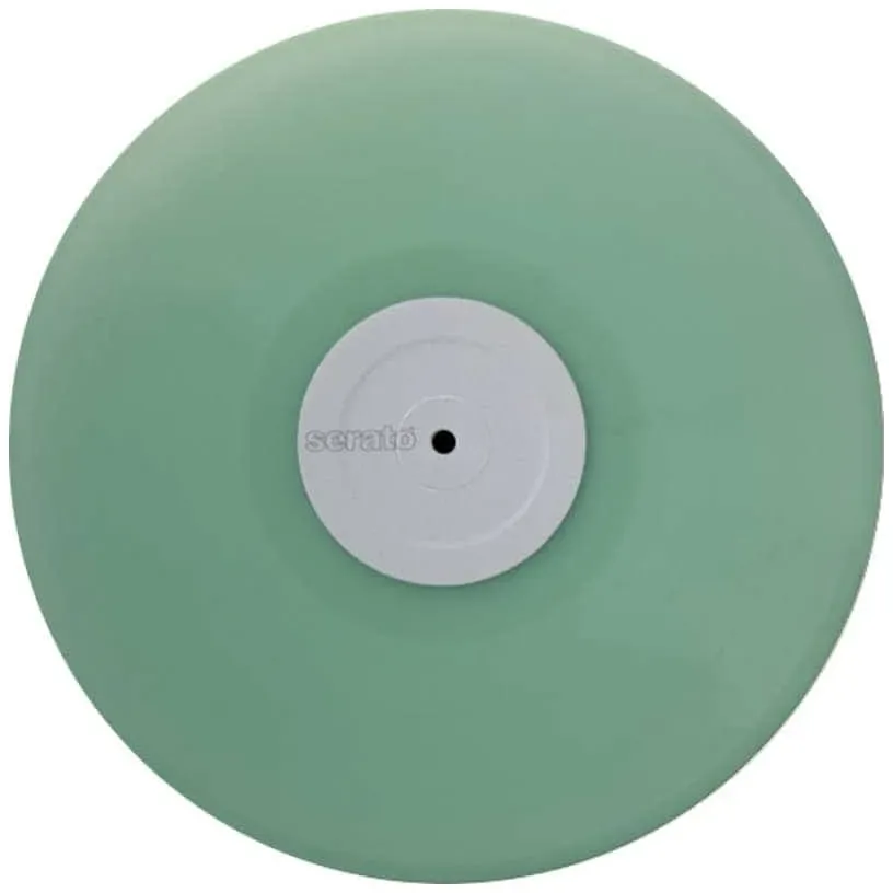 Serato Control Vinyl - Performance-Serie - Glow in the Dark - 2er Set - Control Vinyl