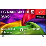 LG 75NU800B6LA 75" NANO 4K UHD AI Smart TV NU80