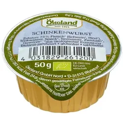 Ökoland Feine Schinkenwurst bio