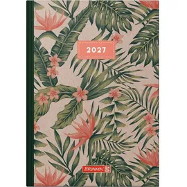Baier & Schneider BRUNNEN 1079515017 Buchkalender Mod. 795 2027 "Tropical" A5, Papier