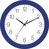 EUROTIME Funk-Wanduhr navy - Blau