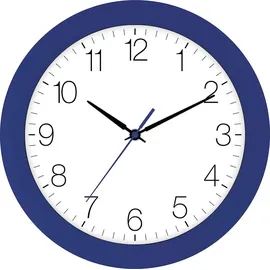 EUROTIME Funk-Wanduhr navy - Blau