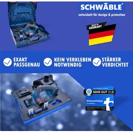 schwäble Schaumeinlage Schaumstoffeinlage Bosch Akku-hobelmaschine Gho18-26