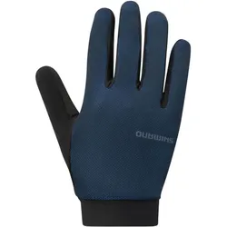 SHIMANO Fahrrad-Handschuhe EXPLORER FF,  Navy S