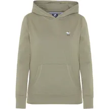 Polo Sylt Kapuzensweatshirt Multicolour-Optik Grün S