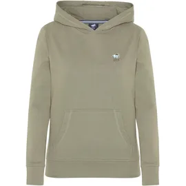 Polo Sylt Kapuzensweatshirt Multicolour-Optik Grün S