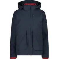 CMP Woman Jacket Zip Hood Detachble INN.JACKET titanio (U911)