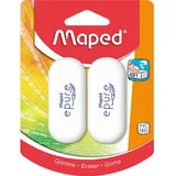 Maped Radierer 103700 Weiss 2 Stück