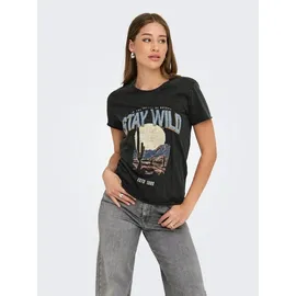 Only ONLLUCY REG S/S TOP JRS NOOS Schwarz L