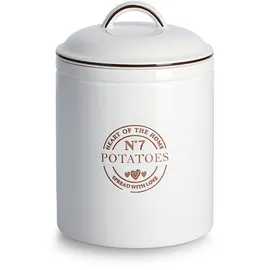 Zeller Vorratsdose Potatoes weiß 17,5 x 24,5 cm 2,9 l
