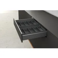 Hettich OrgaTray 630 500 mm, anthrazith,