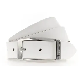 TAMARIS Gürtel Leather Belt W80 White