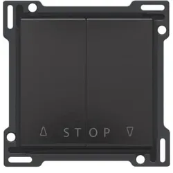 Niko Züblin 200-65918 Abdeckung für Doppel Rollladentaster zur elektronischen Bedienung 20065918