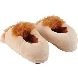 UNITED LABELS Hobbit Füße Pantoffeln Braun 35