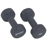 Donic Schildkröt Schildkröt 960207 - Vinyl-Hanteln, 3,0 kg Set,