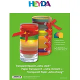 Heyda Bastelkartonpapier Transparentpapier A4 115g/qm VE= 10 Blatt