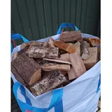 Brennholz | Palette von 0,30 RM | Mischholz aus Eiche, Birke und Erle