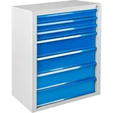 ADB Schubladenschrank RAL7035 Werkzeugschrank Schrank Schubladen Werkstatt