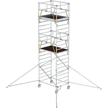 Günzburger Munk Rollgerüst SG 1,35 x 1,80 m mit Ausleger & Doppel-Plattform Plattformhöhe 5,59 m