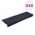 vidaXL Stufenmatte 65 x 21 cm Anthrazit