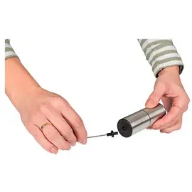 Proficook Milchaufschäumer silber