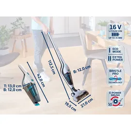 Leifheit Rotaro PowerVac 2in1 weiß
