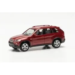 HERPA 033695-006 1:87 BMW X5 vermillion rot metallic