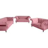 Max Winzer | Ivette | Sessel | rosé | Samtvelours
