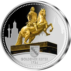 Silber-Kollektion „100 Jahre Freistaat Sachsen“ – Start: Goldener Reiter