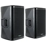 Pronomic C-210 MA 10" Aktivbox 400 Watt Stereo Set