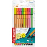 Stabilo point 88 Pen 68 - 10er Pack - Neonfarben