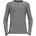 200 BL Top Crew Neck L/S grau