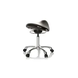 HJH Office Ortho Sit Kunstleder Schwarz