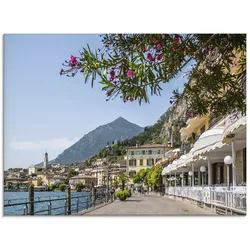 Artland Glasbild »Gardasee Limone sul Garda«, Europa, (1 St.), in verschiedenen Größen Artland Farbe Bild(er): bunt