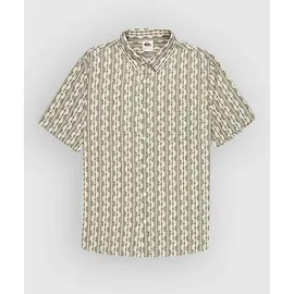 QUIKSILVER Kurzarmhemd Braun XL