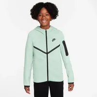 NIKE Sportswear Tech Fleece Kapuzenjacke Jungen 394 - barely green/black/black M (137-147 cm)