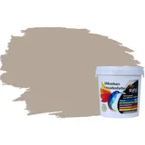RyFo Colors Silikonharz Fassadenfarbe Lotuseffekt Trend Fango Light 1l - bunte Fassadenfarbe, weitere Braun Farbtöne und Größen erhältlich, Deckkraft Klasse 1