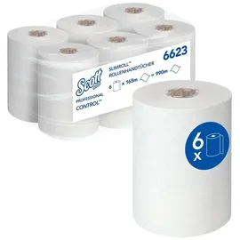 Kimberly-Clark Papierhandtuchrolle Slimroll 6 x 150 m